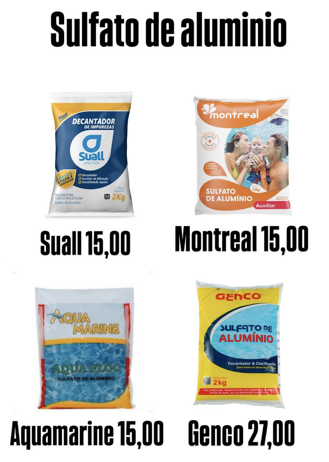 Sulfato de Alumínio 2kg