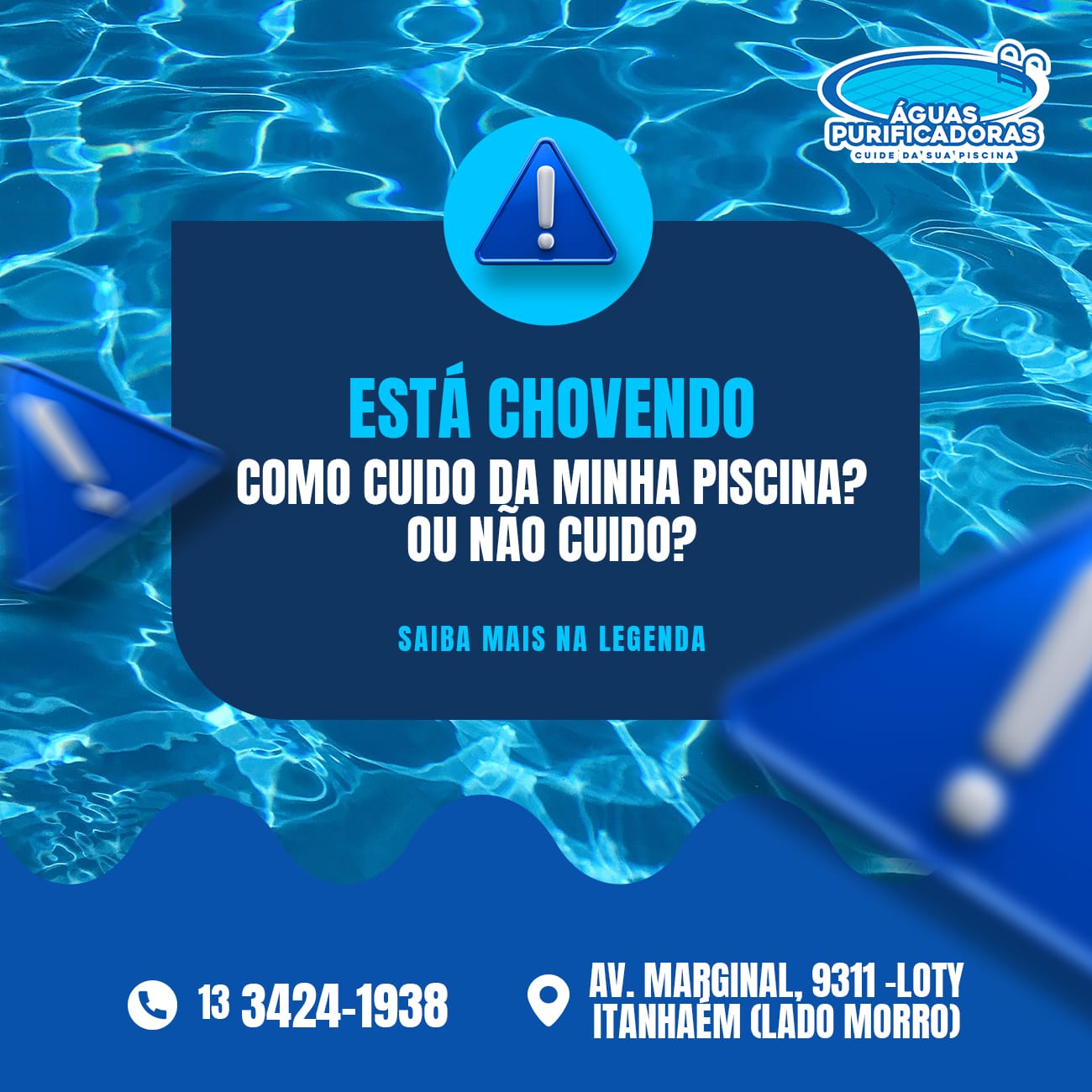 Dicas de cuidado com a piscina